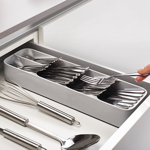 Kitchen storage cutlery rack